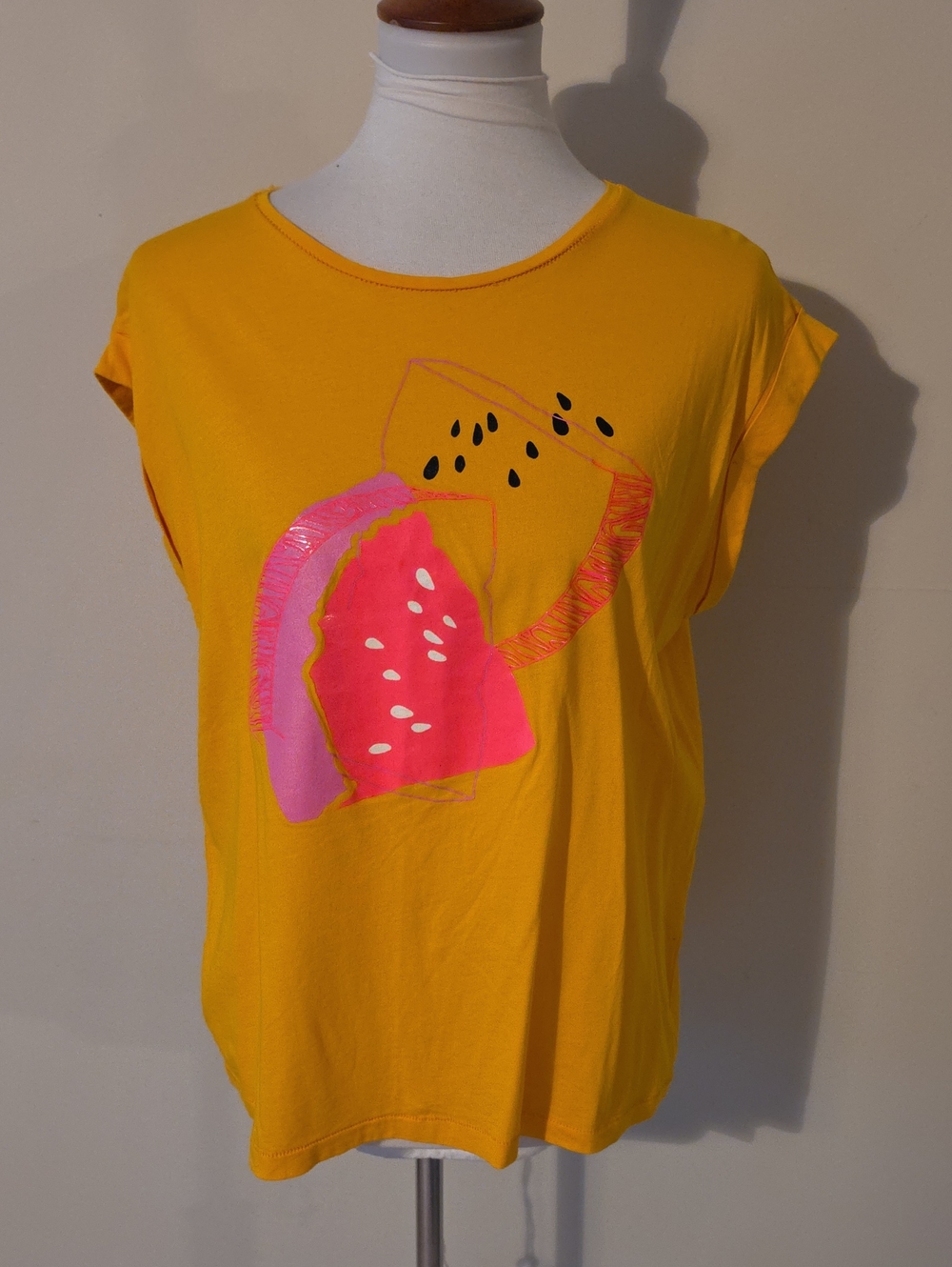 Zara Watermelon Logo T-shirt